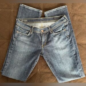 Citizens of Humanity Ava Low Waist Straight Leg Sz30